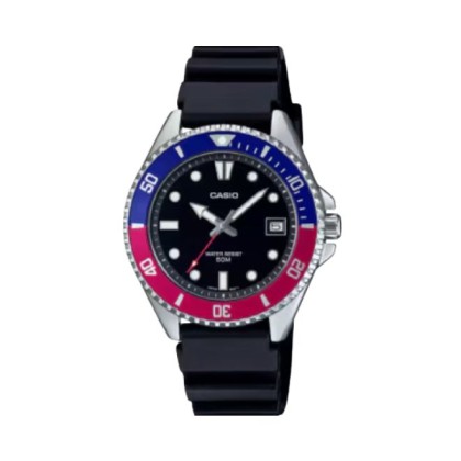 Casio General MDV-10-1A2V Black Bio-Based Resin Band Men Watch